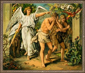 Adam and Eve Cast Out - Bible